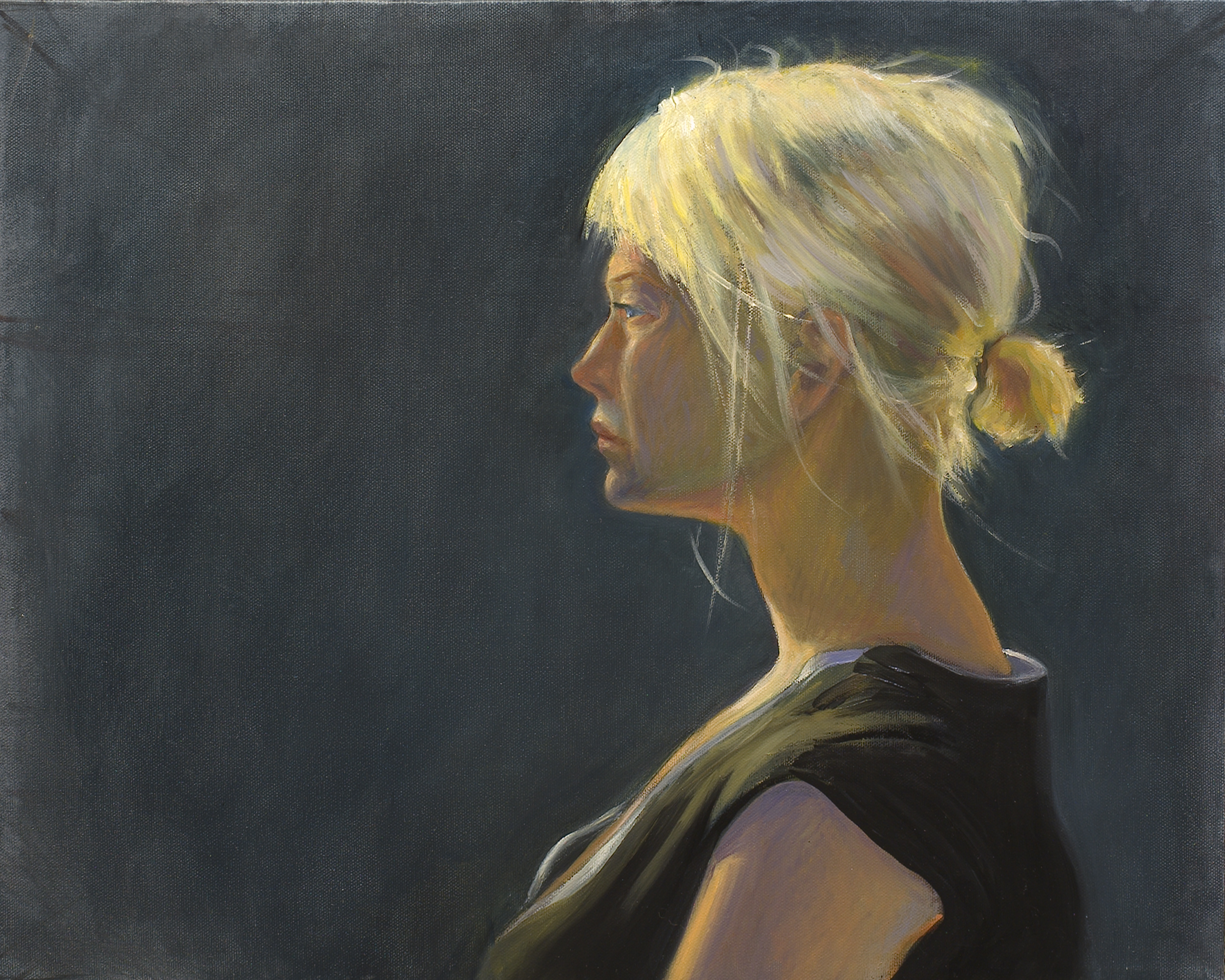 David Ottinger, portrait, at Cathy Gregory