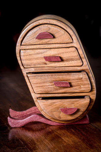 Ben Mudd, woodworking, at Cathy Gregory