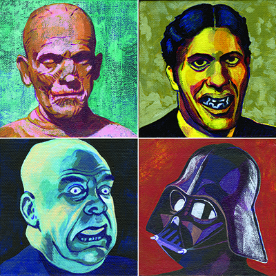 Chris Schott, paintings, at Cathy Gregory