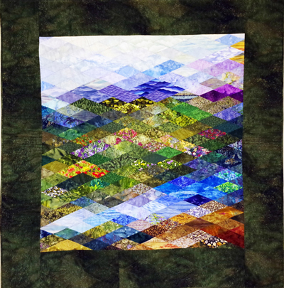 Janice Wiedmann, quilts, at Cathy Gregory